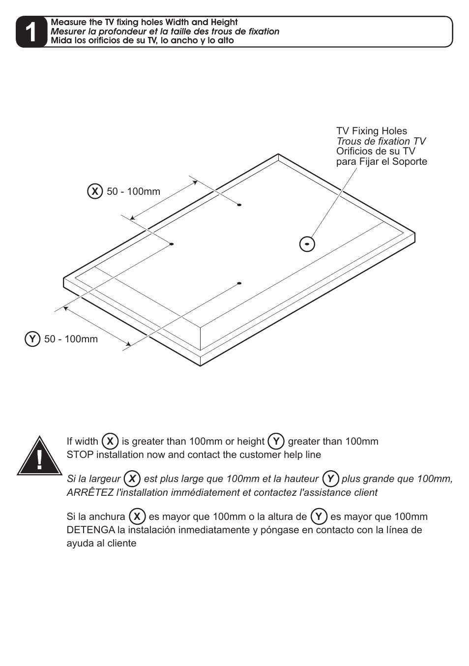 AVF Group GL104: TV Wall Mount User Manual | Page 5 / 12