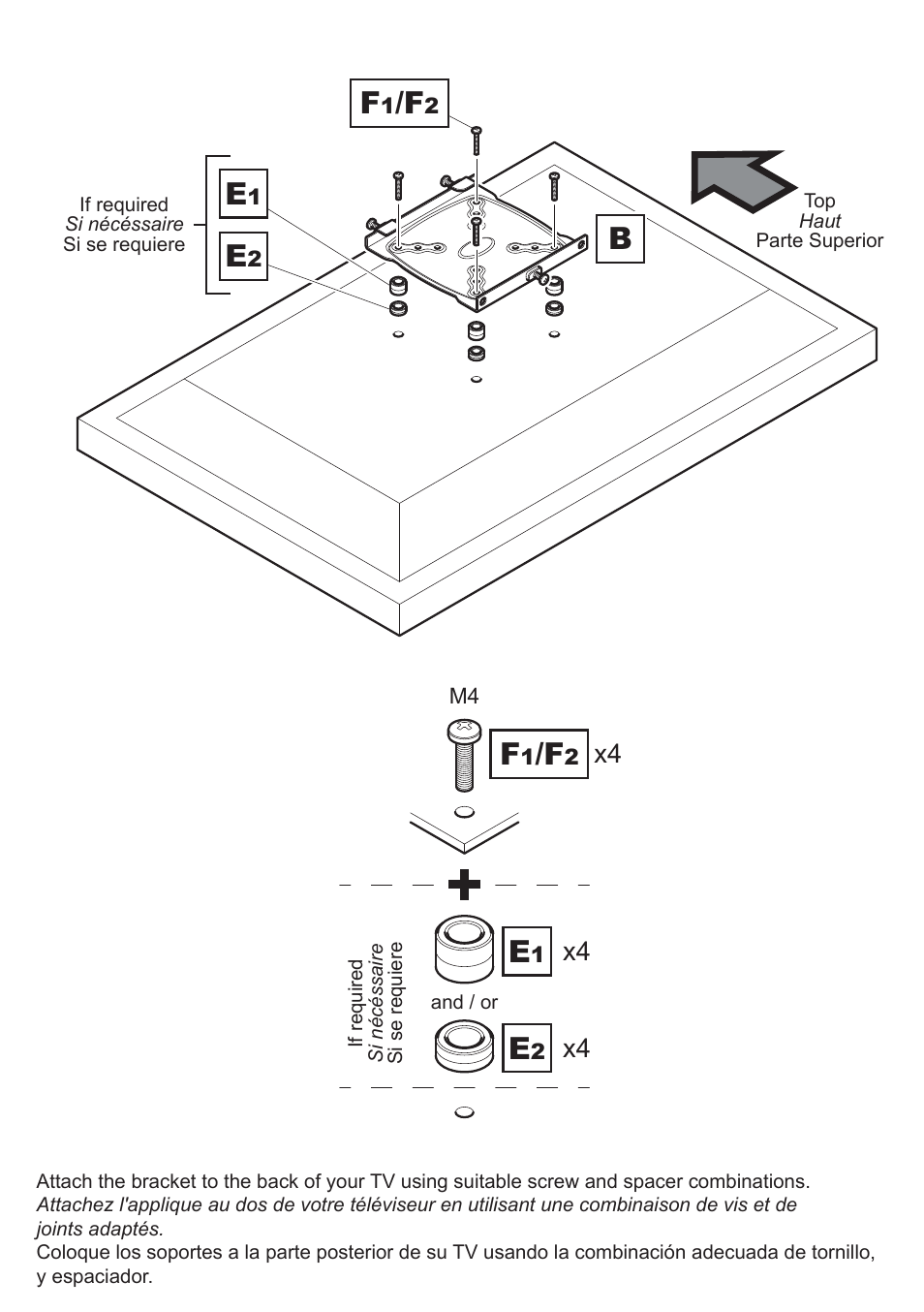 AVF Group GL104: TV Wall Mount User Manual | Page 9 / 12