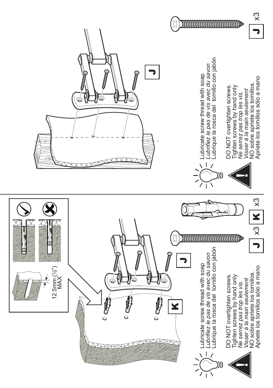 AVF Group GL204: TV Wall Mount User Manual | Page 11 / 12