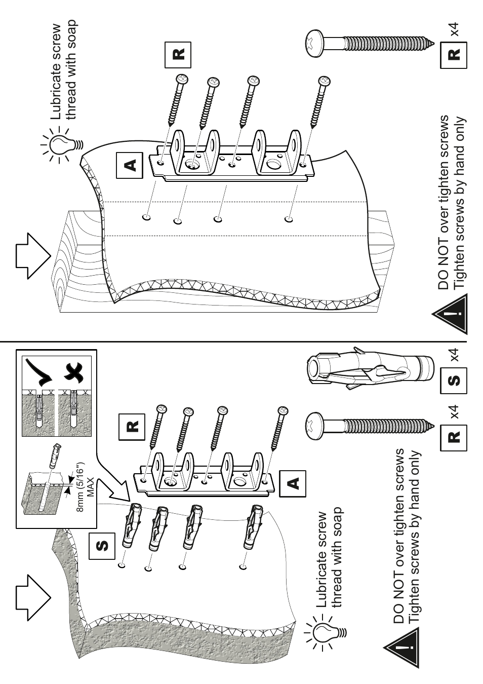 AVF Group EPL554PBK: Flat Panel TV Mount User Manual | Page 13 / 16