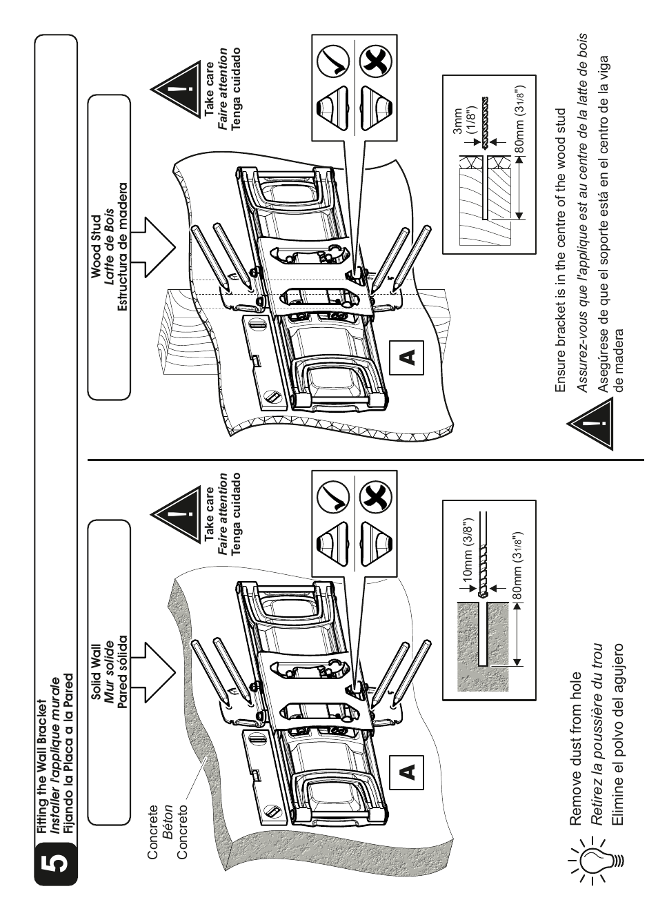 AVF Group ZNL454: TV Wall Mount User Manual | Page 12 / 16