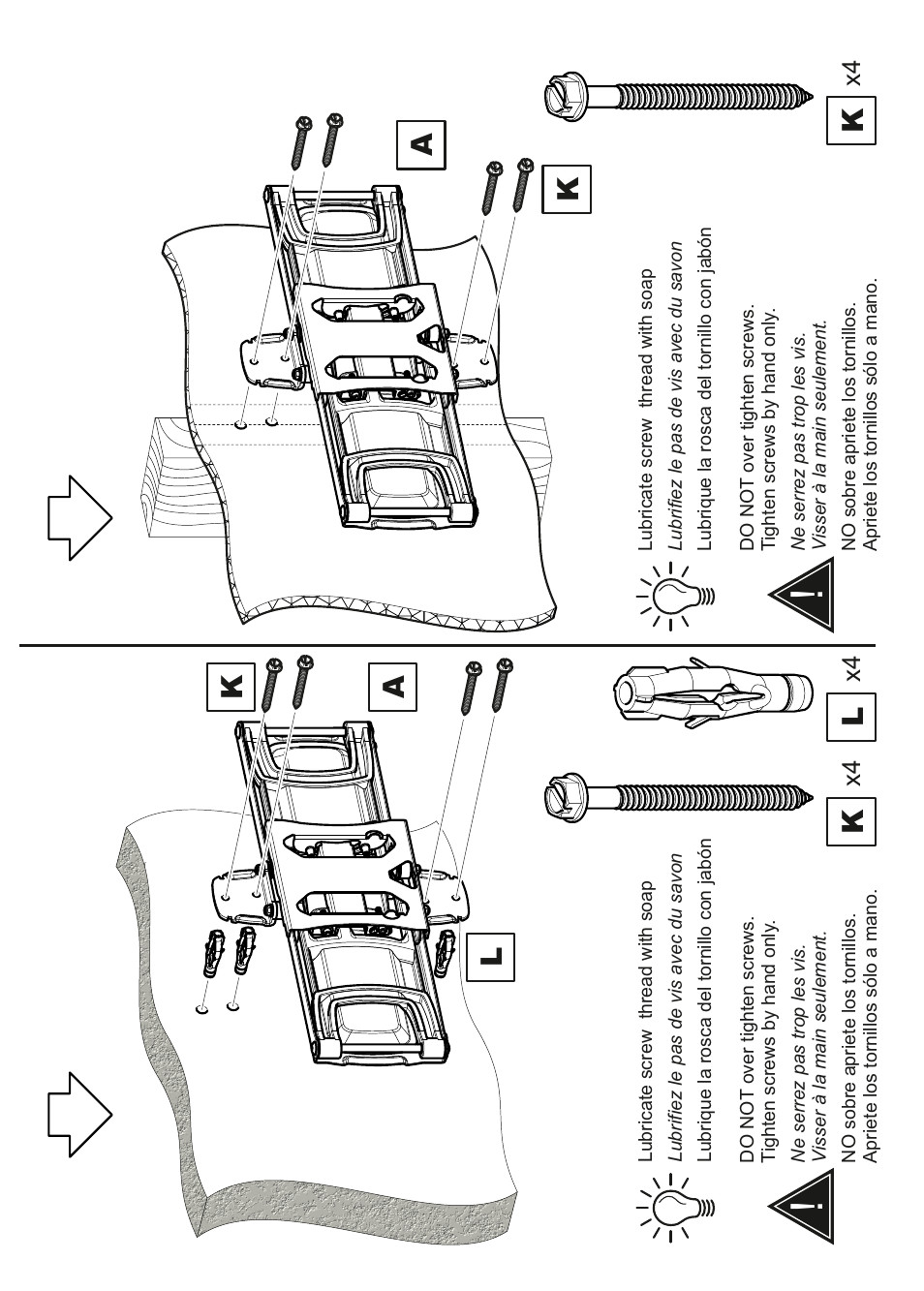 AVF Group ZNL454: TV Wall Mount User Manual | Page 13 / 16