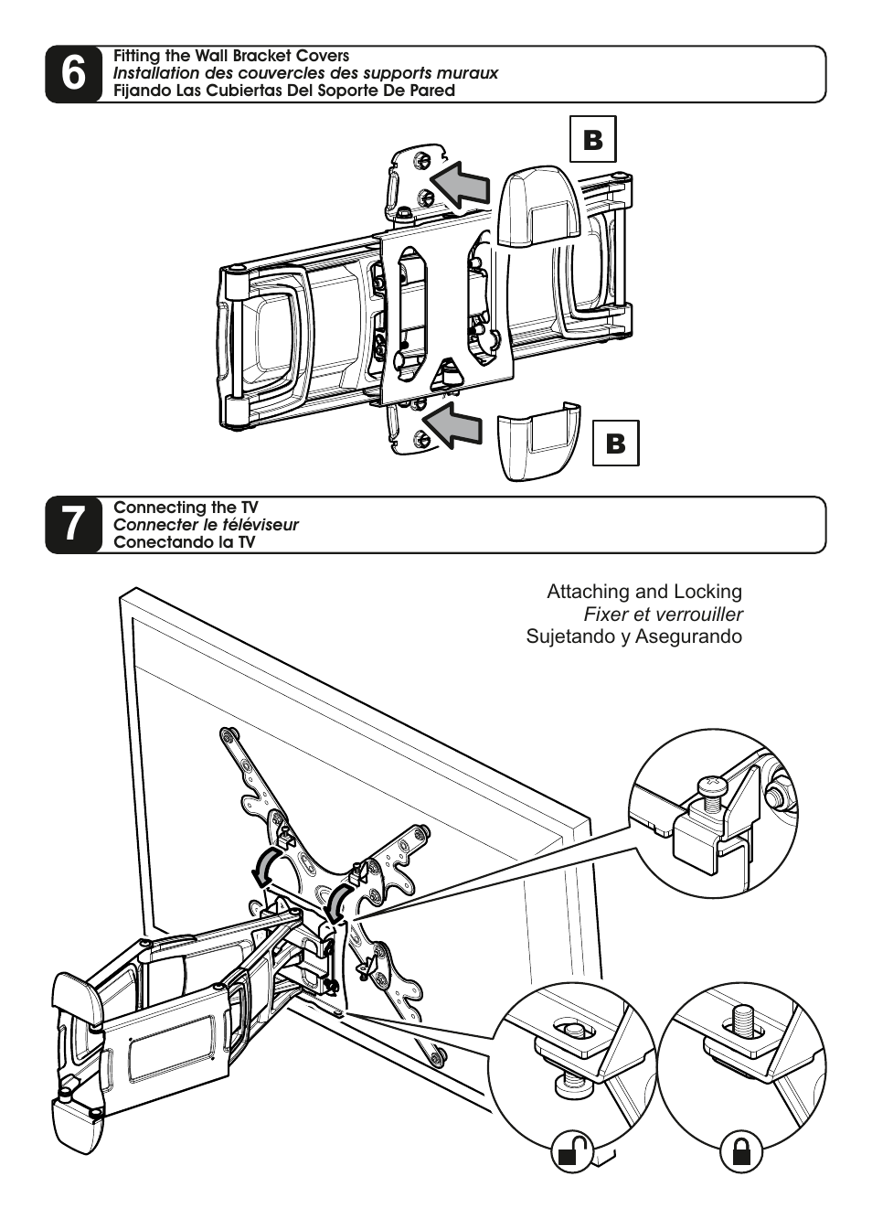AVF Group ZNL454: TV Wall Mount User Manual | Page 14 / 16