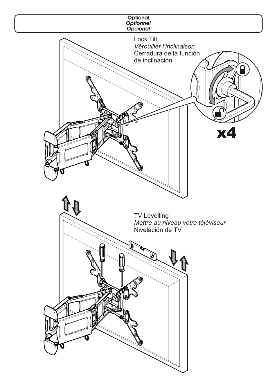 AVF Group ZNL454: TV Wall Mount User Manual | Page 16 / 16