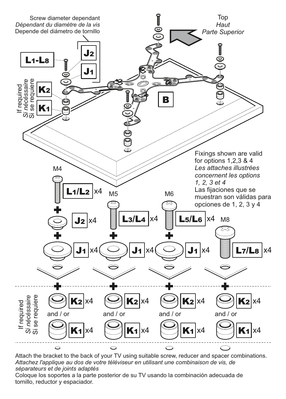 AVF Group ZNL655: TV Wall Mount User Manual | Page 11 / 16