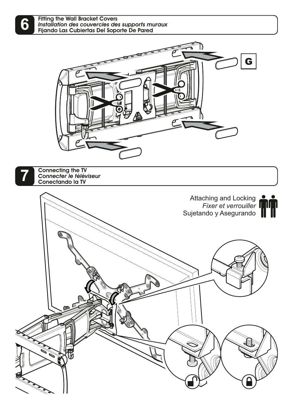 AVF Group ZNL655: TV Wall Mount User Manual | Page 14 / 16