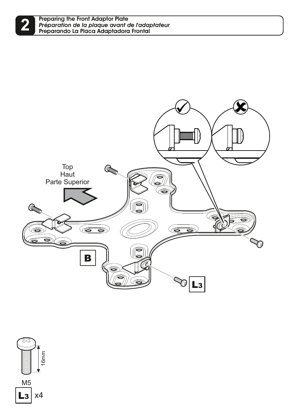 AVF Group ZNL655: TV Wall Mount User Manual | Page 7 / 16