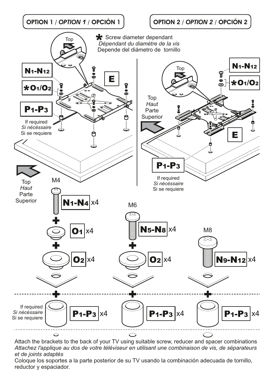 AVF Group YUL404: TV Mount User Manual | Page 11 / 16