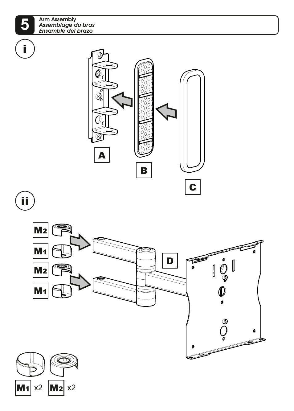 AVF Group YUL404: TV Mount User Manual | Page 14 / 16