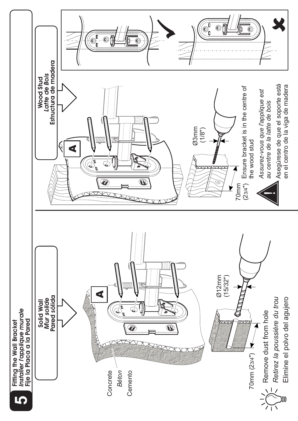 AVF Group ZL4704: LED/LCD TV Wall Mount User Manual | Page 10 / 12