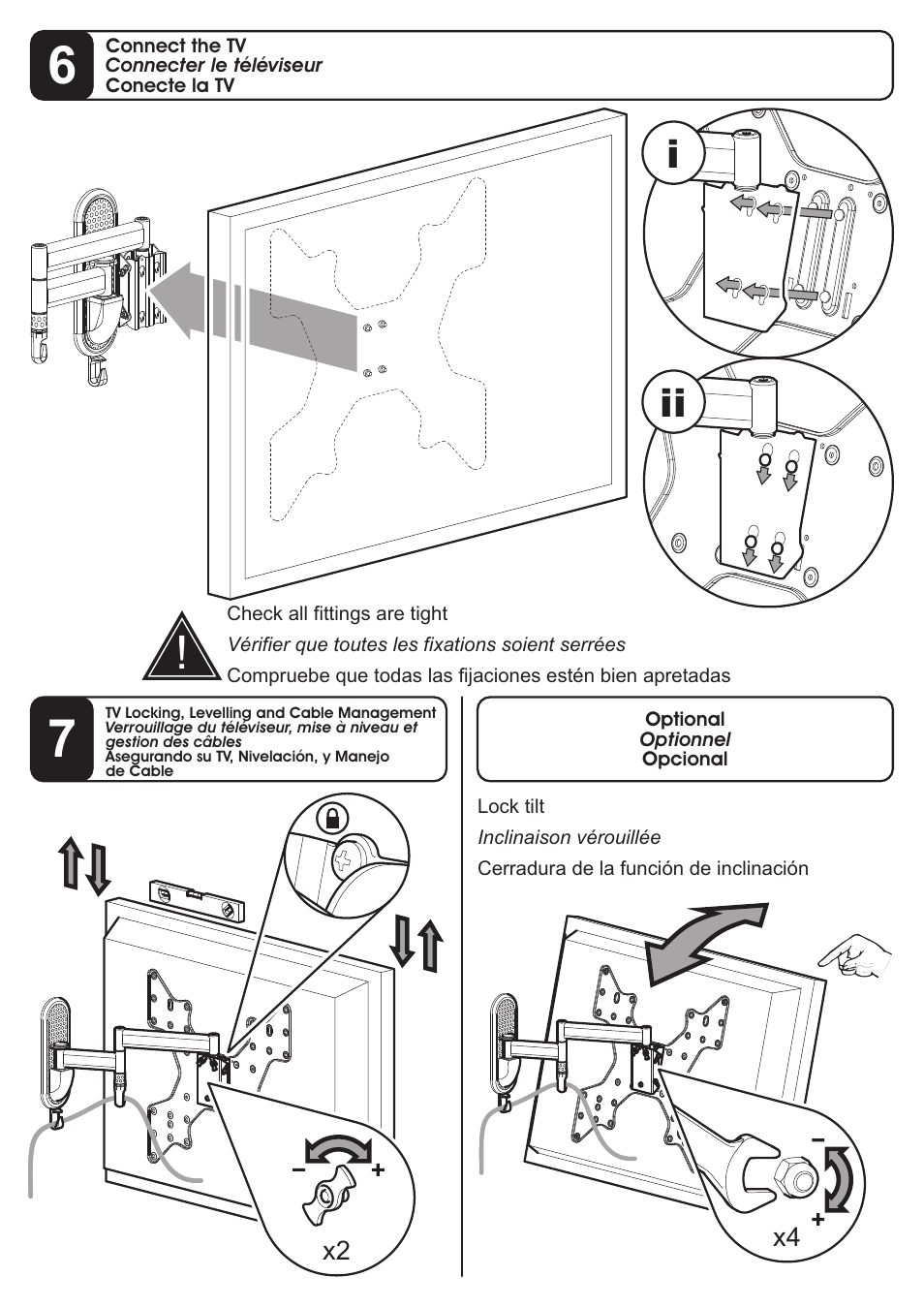 AVF Group ZL4704: LED/LCD TV Wall Mount User Manual | Page 12 / 12