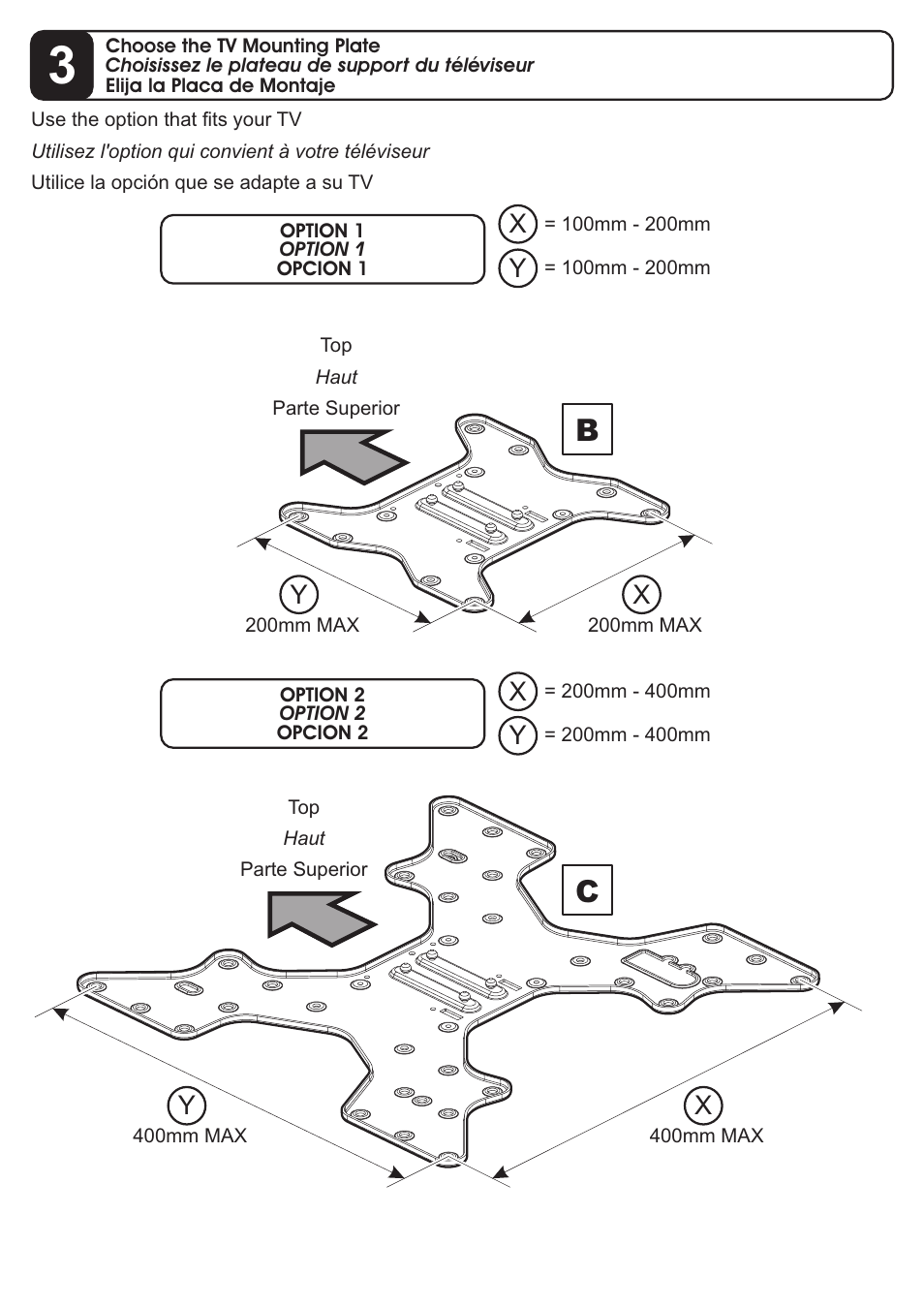 AVF Group ZL4704: LED/LCD TV Wall Mount User Manual | Page 7 / 12