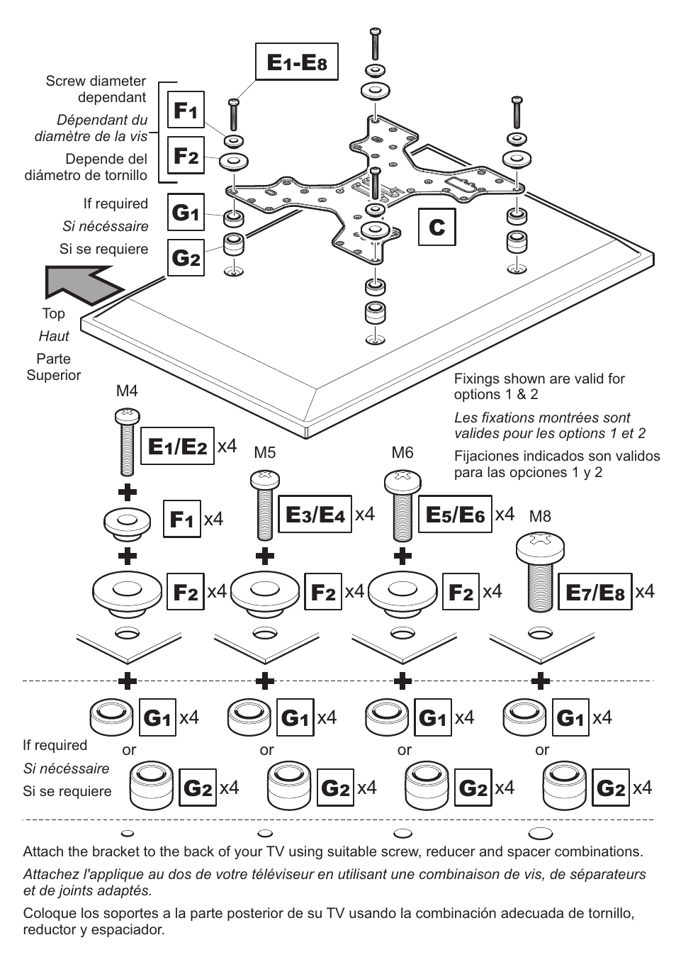 AVF Group ZL4704: LED/LCD TV Wall Mount User Manual | Page 9 / 12