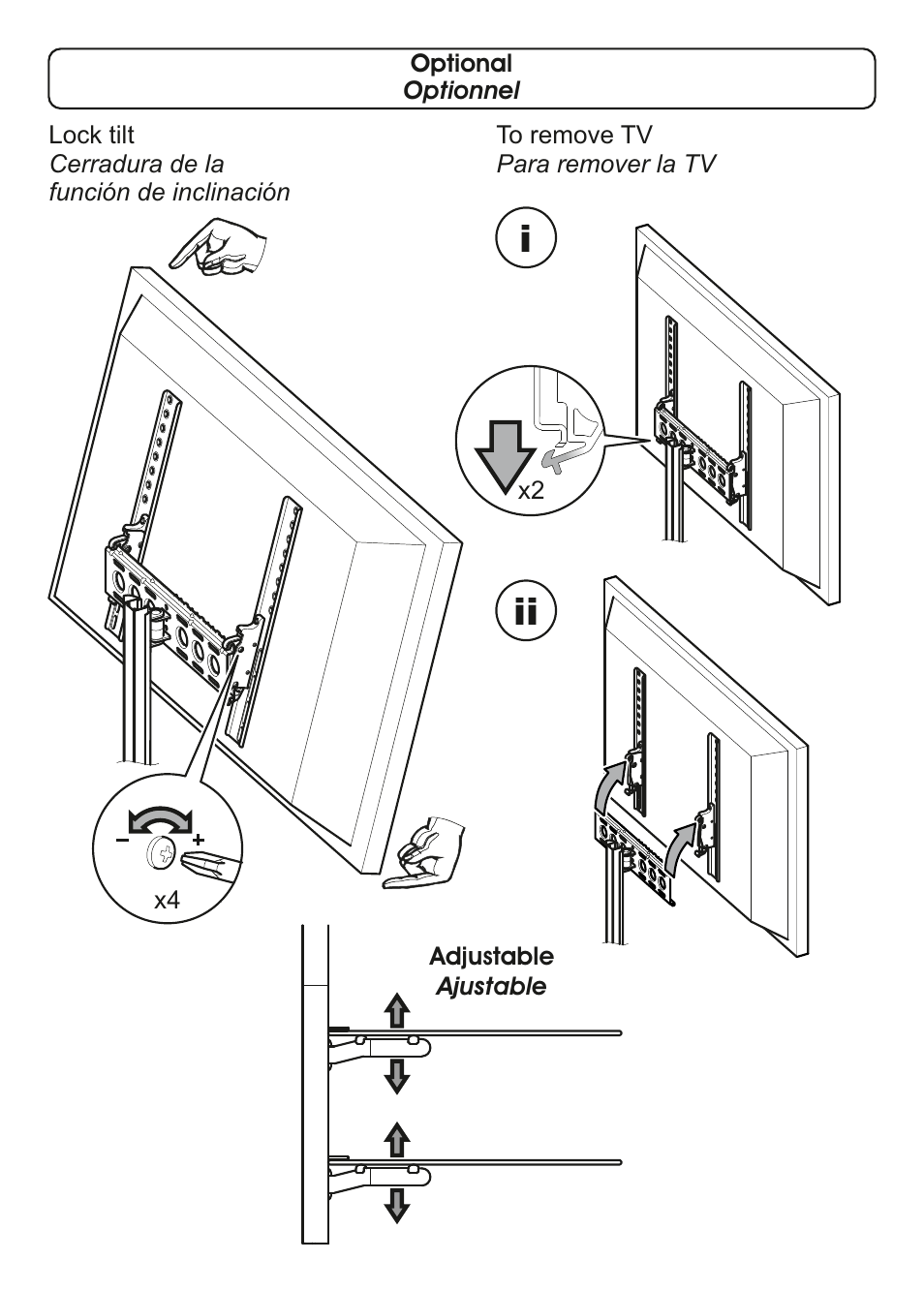 AVF Group ESL422B: Flat Panel TV Mount with AV Shelving User Manual | Page 16 / 16