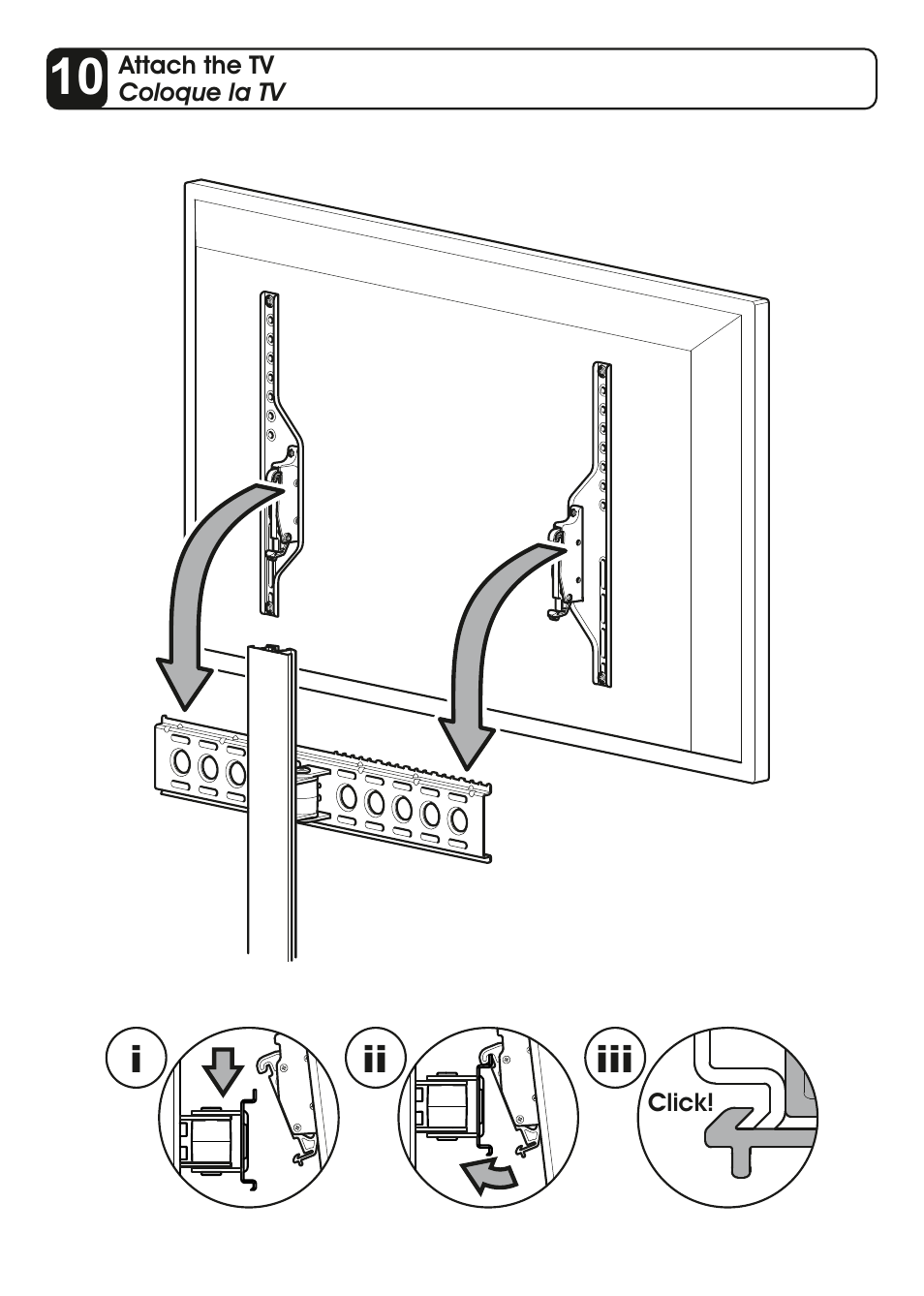 AVF Group ESL822B: Flat Panel TV Mount with AV Shelving User Manual | Page 14 / 16