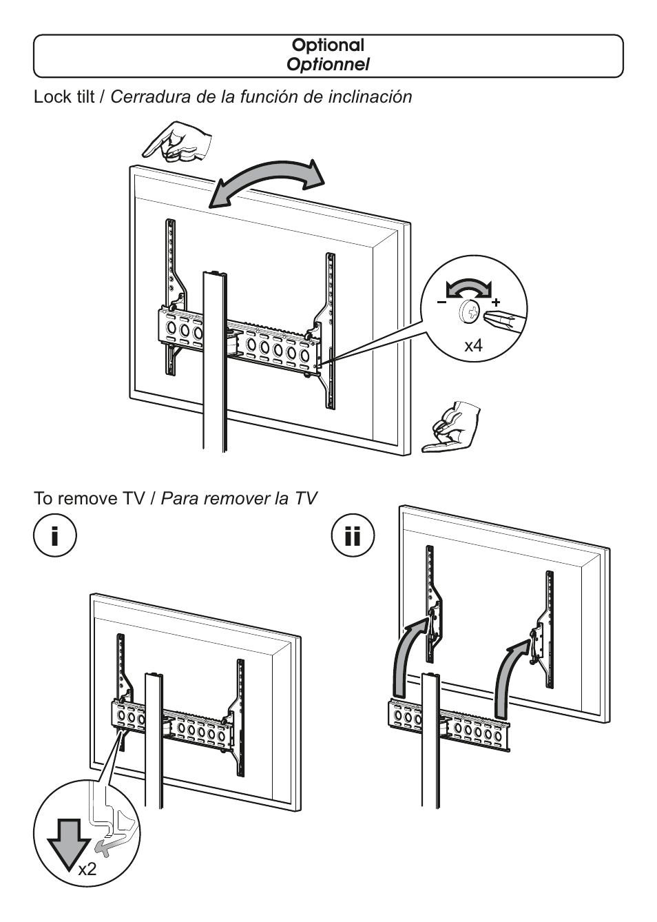 AVF Group ESL822B: Flat Panel TV Mount with AV Shelving User Manual | Page 16 / 16