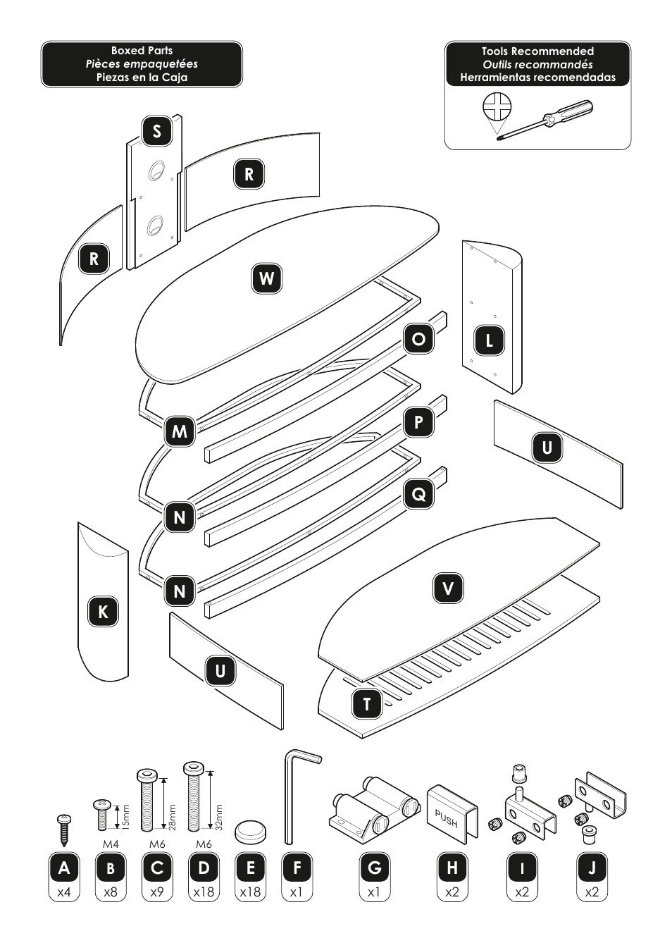 AVF Group FS1250BURGW: Burghley User Manual | Page 3 / 8