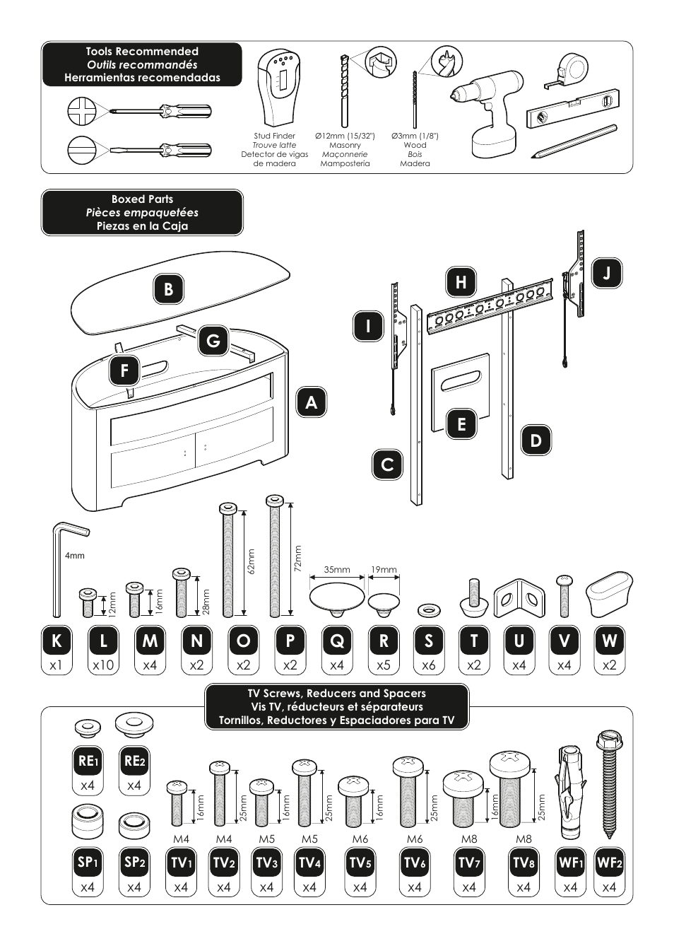 AVF Group FSL1000BLEO: Blenheim User Manual | Page 3 / 12