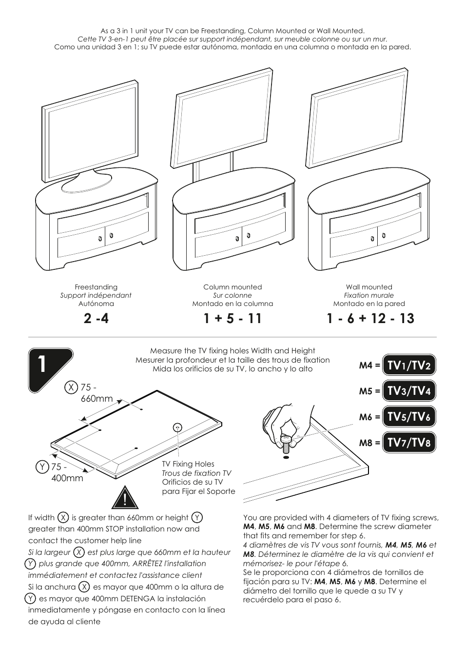 AVF Group FSL1000BLEO: Blenheim User Manual | Page 4 / 12