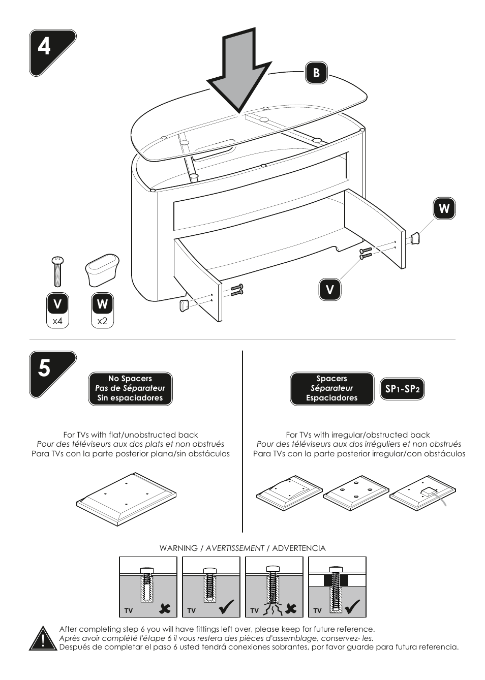 AVF Group FSL1000BLEO: Blenheim User Manual | Page 6 / 12