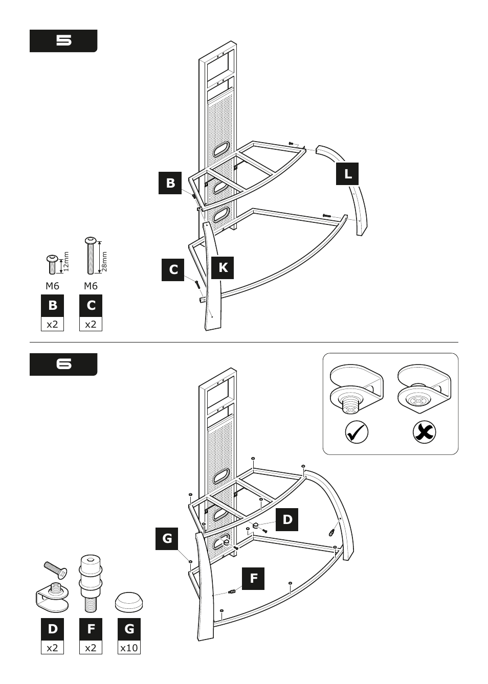 AVF Group FSL1050KINW: Kingswood User Manual | Page 6 / 10