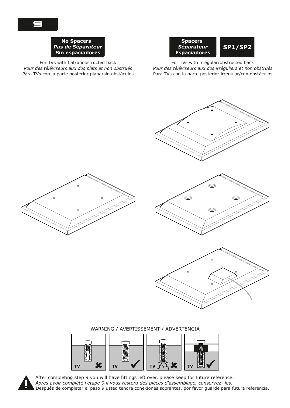 AVF Group FSL1050KINW: Kingswood User Manual | Page 8 / 10