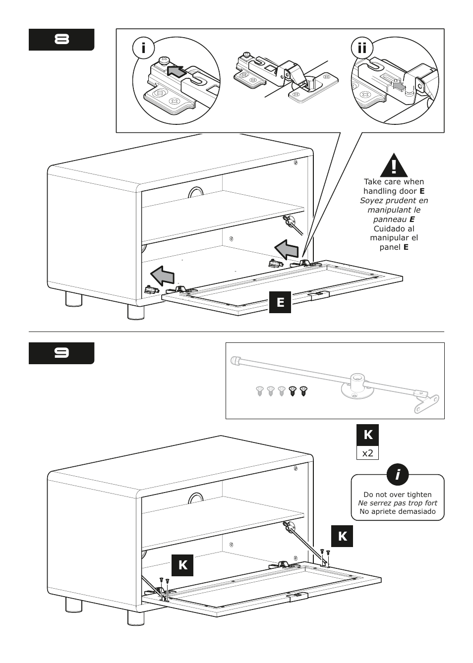 Ii i | AVF Group FS800CNTO-WH: CONNECT User Manual | Page 10 / 16
