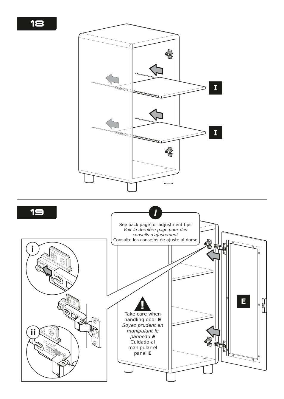 Ii i | AVF Group FS800CNTO-WH: CONNECT User Manual | Page 14 / 16