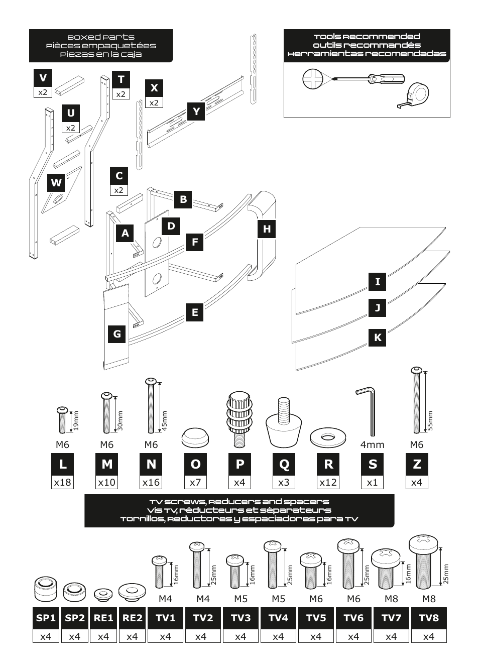 AVF Group FSL1174COB: Como User Manual | Page 3 / 12