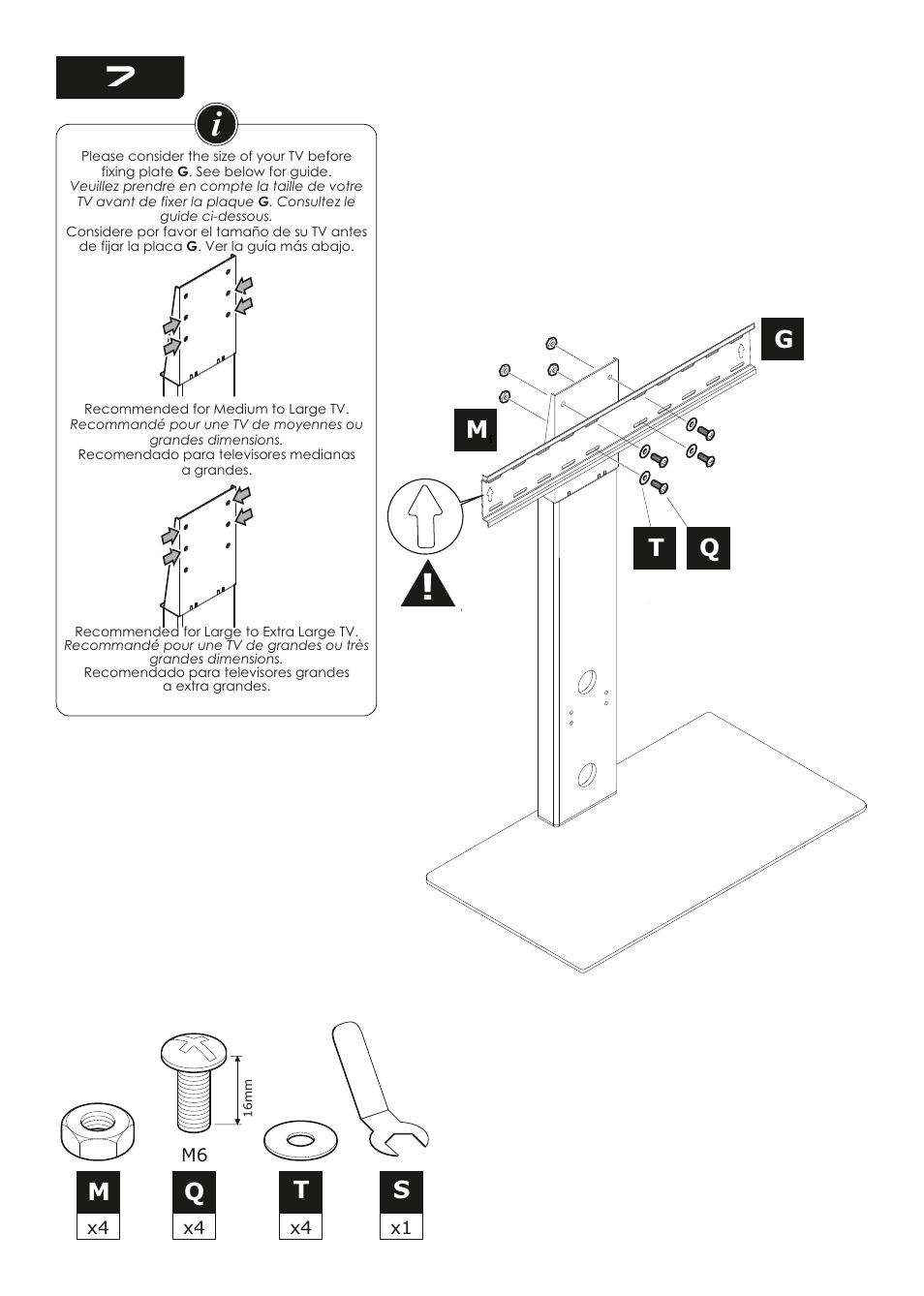 Gm q t | AVF Group FSL700LEB: Lesina User Manual | Page 7 / 11