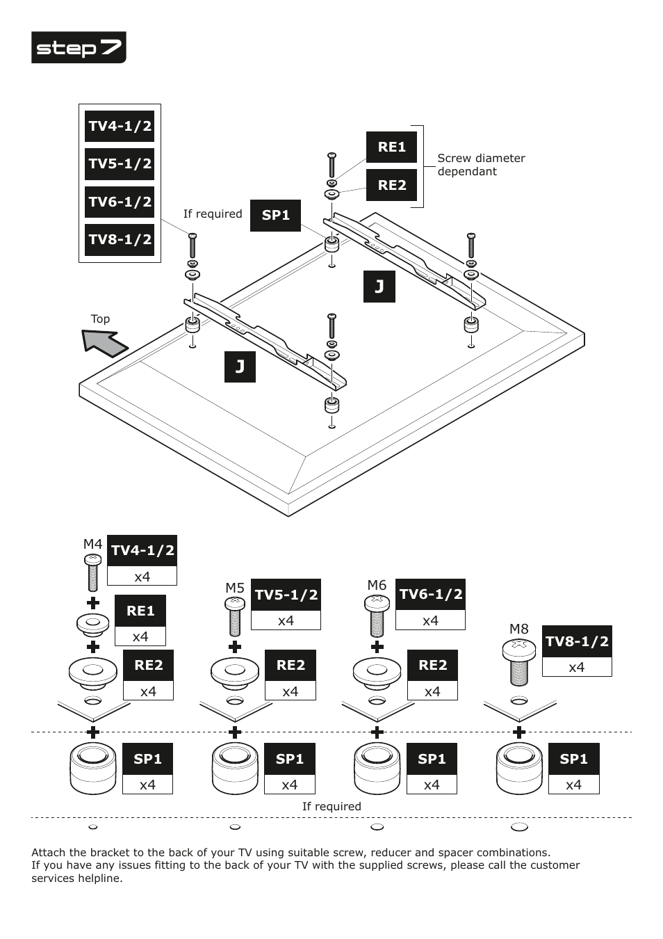 Step | AVF Group FSL1050GAB: Garda User Manual | Page 7 / 8