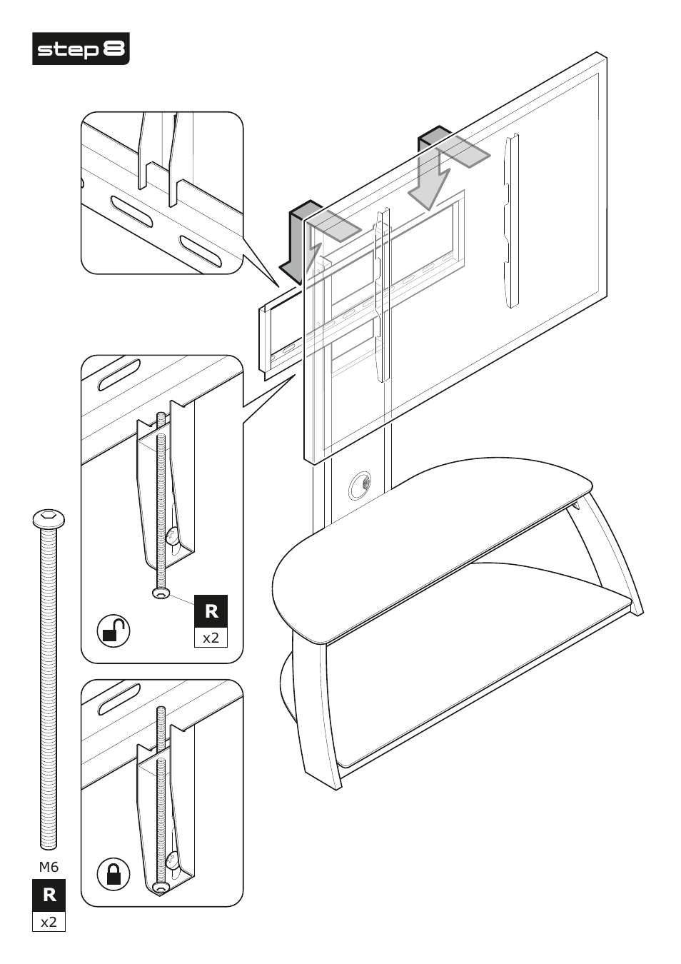 AVF Group FSL1050GAB: Garda User Manual | Page 8 / 8