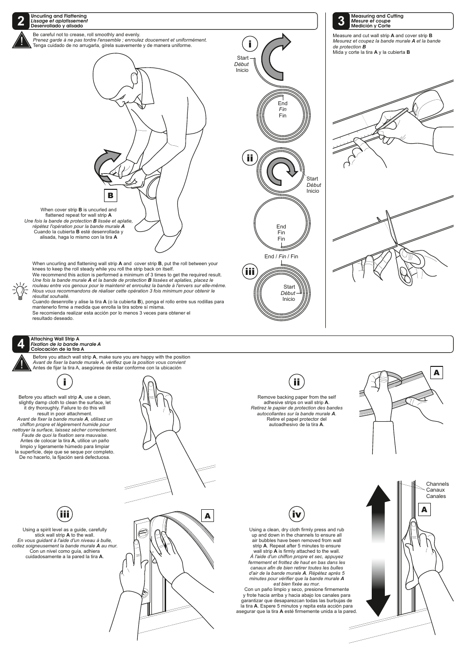 Iii ii iv, Ii iii | AVF Group UA150W: Premium Cable Trunking User Manual | Page 2 / 2