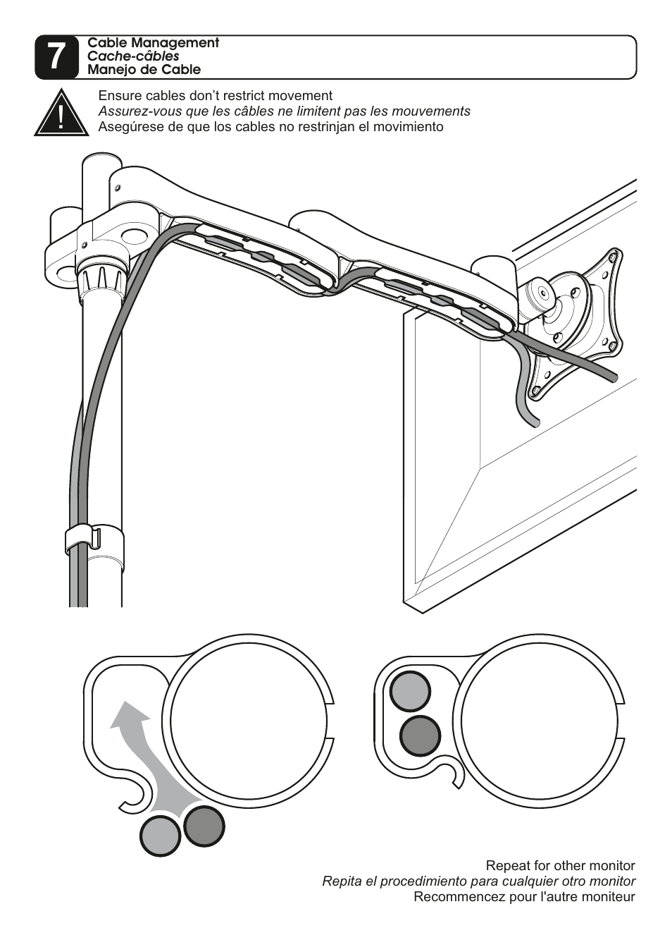 AVF Group MRC1304: Monitor Desk Mount User Manual | Page 11 / 12