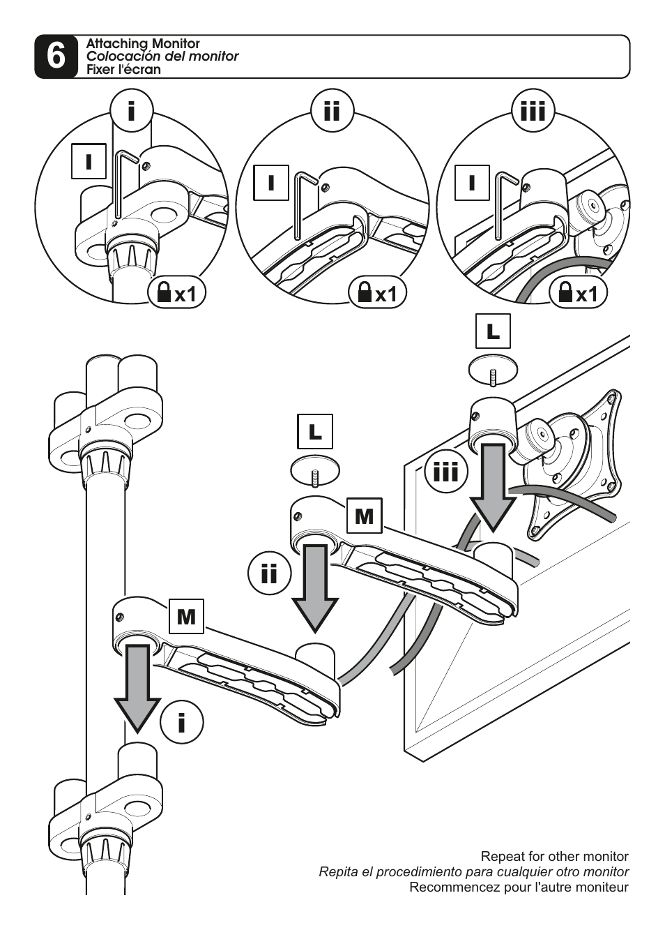 AVF Group MRC1404: Monitor Desk Mount User Manual | Page 10 / 12