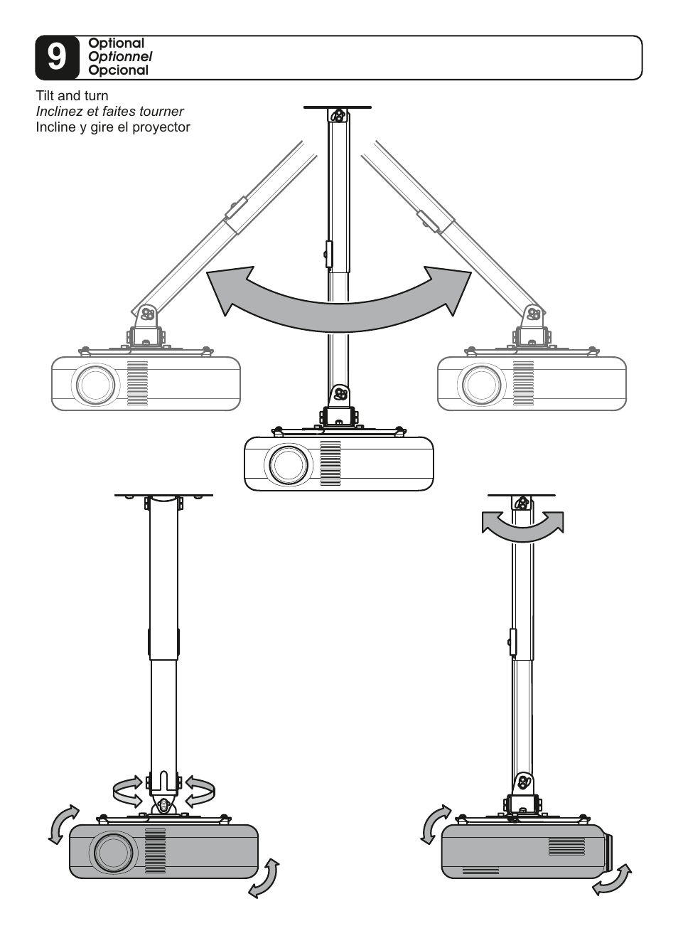 AVF Group PP703: Universal Projector Mount User Manual | Page 14 / 15