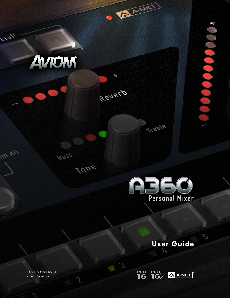 Aviom A360 User Manual | 89 pages
