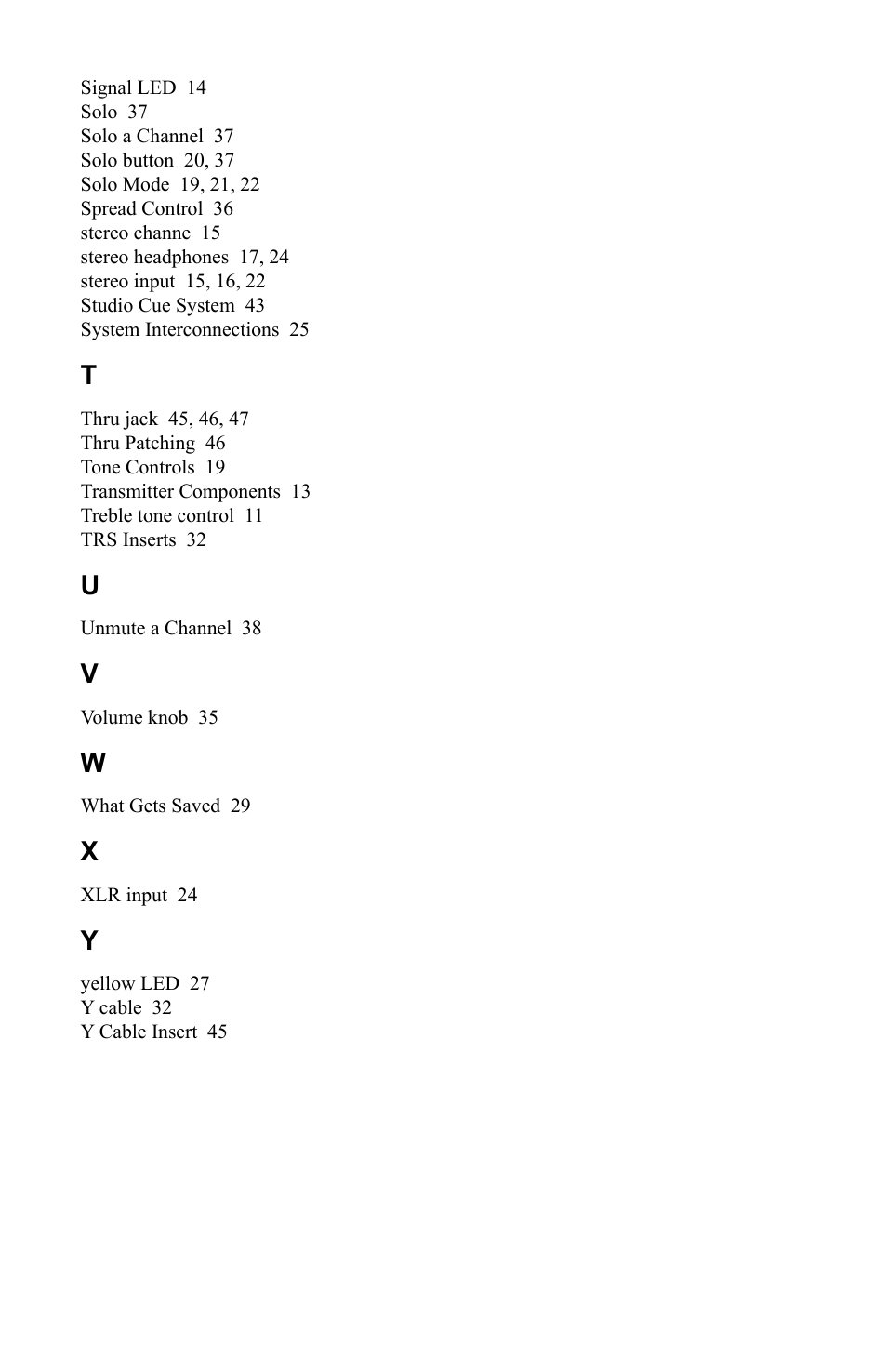 Aviom A-16 User Manual | Page 63 / 63