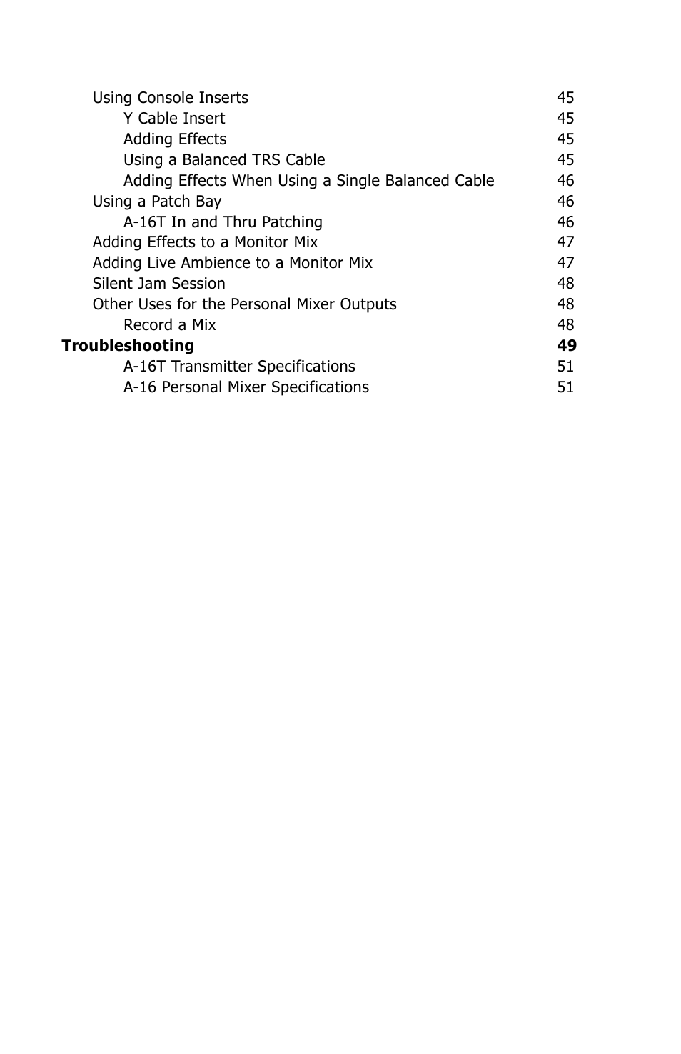 Aviom A-16 User Manual | Page 8 / 63