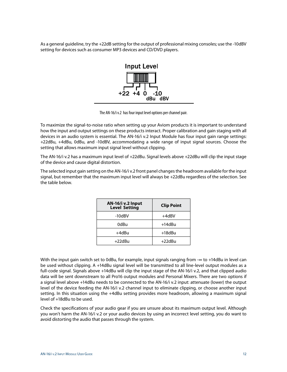 A-net in power | Aviom AN-16/i v.2 User Manual | Page 20 / 63