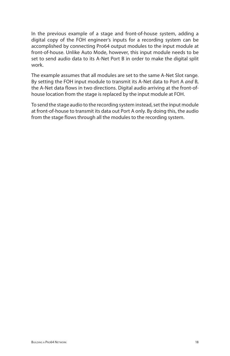Aviom 6416i User Manual | Page 82 / 97