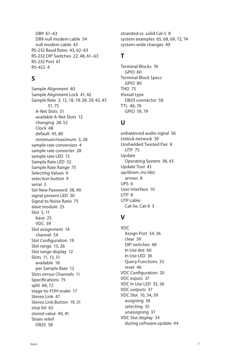 Aviom 6416i User Manual | Page 94 / 97