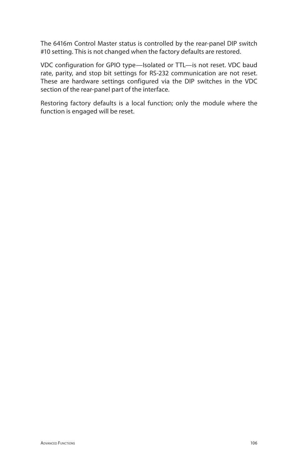 Aviom 6416m/RCI/MCS User Manual | Page 117 / 147