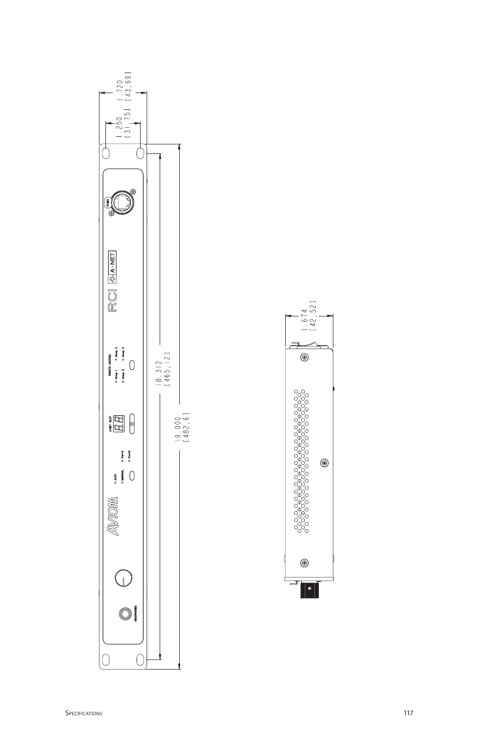 Aviom 6416m/RCI/MCS User Manual | Page 128 / 147