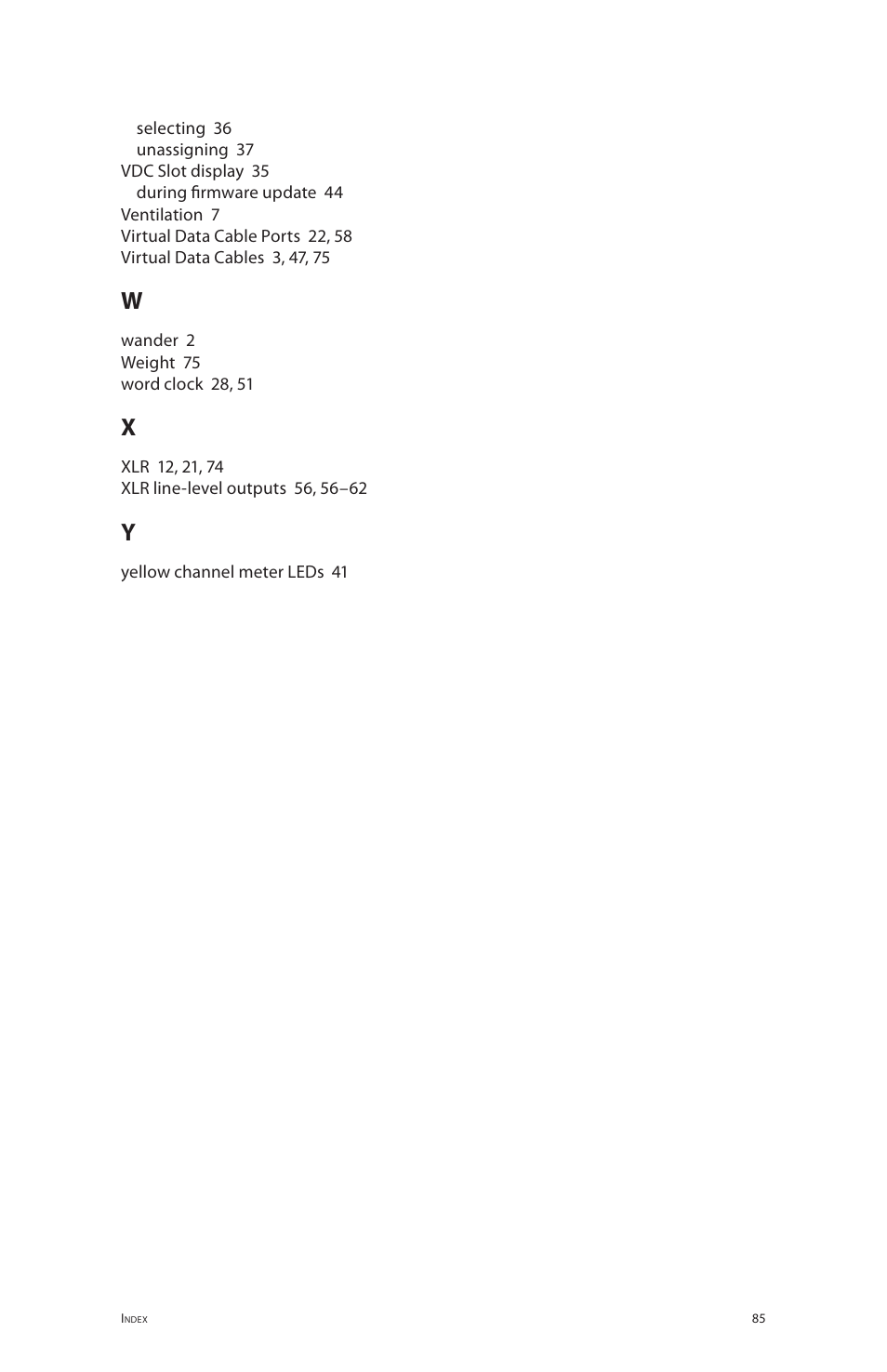 Aviom 6416o User Manual | Page 94 / 96