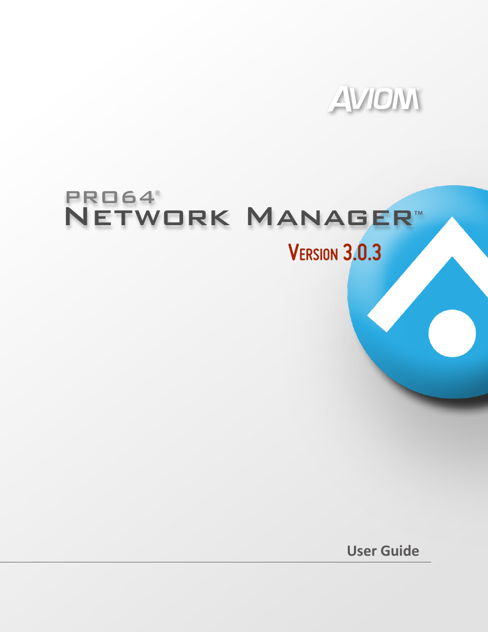 Aviom Pro64 Network Manager User Manual | 160 pages