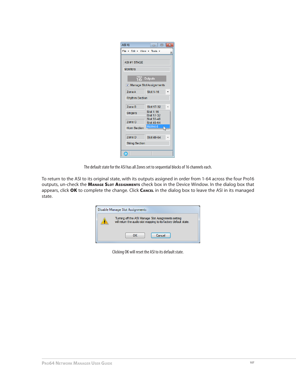 Aviom Pro64 Network Manager User Manual | Page 116 / 160