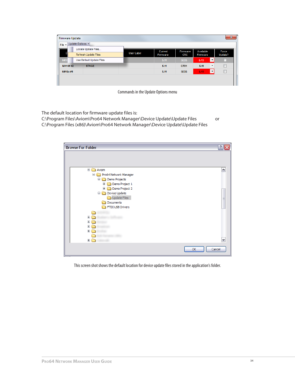Aviom Pro64 Network Manager User Manual | Page 43 / 160