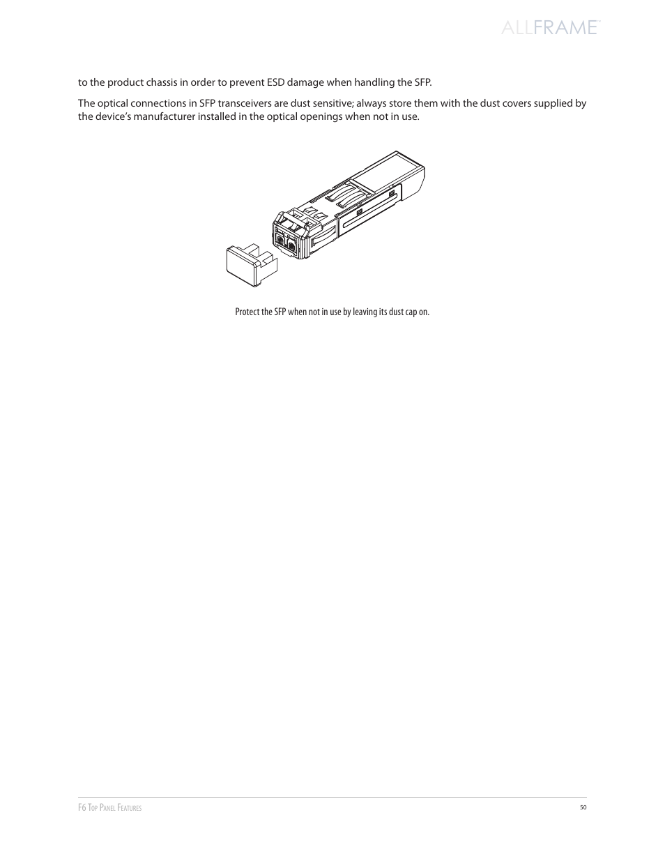 All frame | Aviom AllFrame User Manual | Page 62 / 111