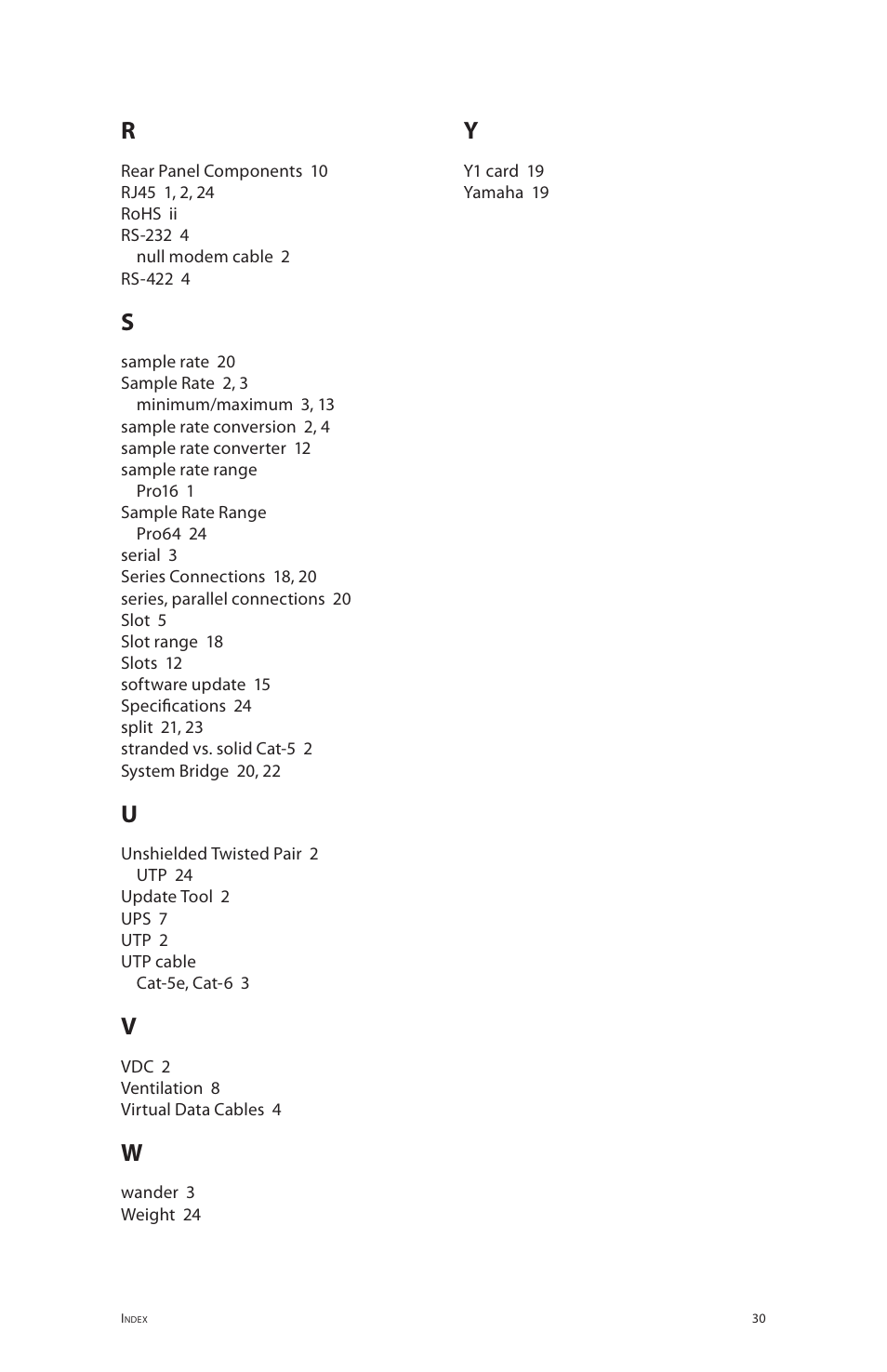 Aviom ASI User Manual | Page 38 / 40
